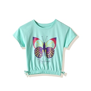 Amazon Brand - Symbol Girls Graphic Relaxed