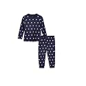 Amazon Brand - Symbol Girls Night Dress | 100% Cotton T-Shirt &amp; Pajama Set | Full Sleeves | Age 2-12 Years