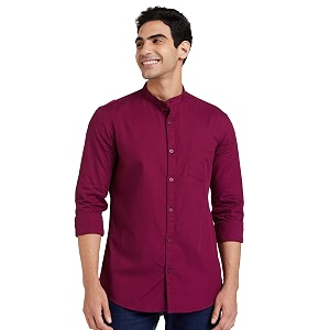 Amazon Brand - Symbol Mens Cotton Shirt