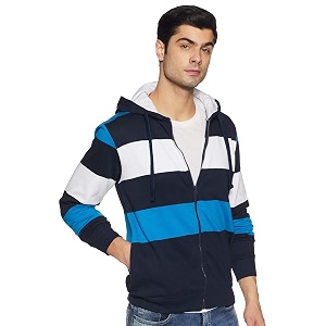 Amazon Brand - Symbol Mens Cotton Hooded