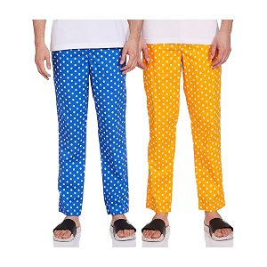 amazon brand - symbol cotton men39s printed regular fit casual style pajama bottom pack of 2