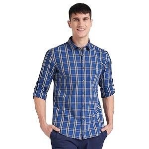 Amazon Brand - Symbol Mens Cotton Checkered