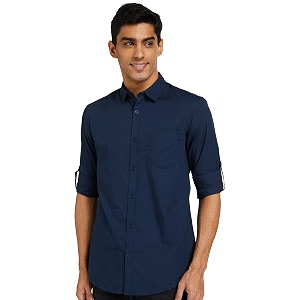 Amazon Brand - Symbol Mens Cotton Shirt