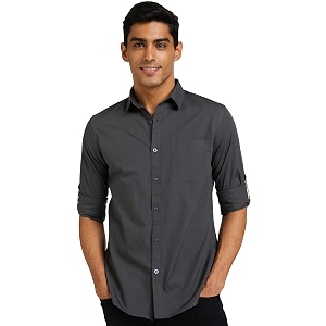 Amazon Brand - Symbol Mens Cotton Shirt
