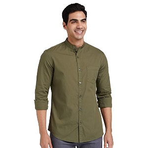 Amazon Brand - Symbol Mens Cotton Shirt