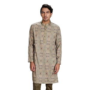 Amazon Brand - Symbol Mens Polyester Festive