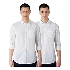 Amazon Brand - Symbol Mens Cotton Shirt