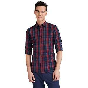 Amazon Brand - Symbol Mens Cotton Checkered