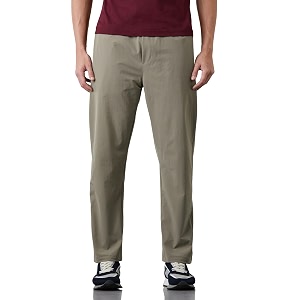 amazon brand - symbol men39s relaxed fit pleated athleisure trouser elasticated waistband  100 polyester available in plus sizes