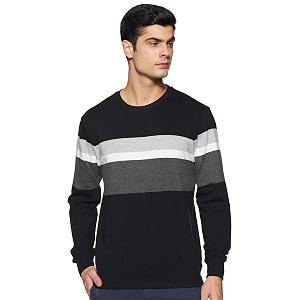 Amazon Brand - Symbol Mens Cotton Crew