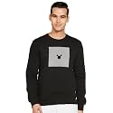 Amazon Brand - Symbol Men Cotton Blend Heavy Weight Round Neck Sweatshirt (Available in Marvel &amp; Disney Graphics) (Regular Fit)