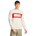 Amazon Brand - Symbol Men Cotton Blend Heavy Weight Round Neck Sweatshirt (Available in Marvel &amp; Disney Graphics) (Regular Fit)
