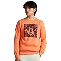 Amazon Brand - Symbol Men Cotton Blend Heavy Weight Round Neck Sweatshirt (Available in Marvel &amp; Disney Graphics) (Regular Fit)