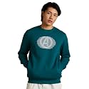 Amazon Brand - Symbol Men Cotton Blend Heavy Weight Round Neck Sweatshirt (Available in Marvel & Disney Graphics) (Regular Fit)