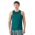 Amazon Brand - Symbol Men's Polyester Color Block Active Regular Fit Sports | Round Neck | Sleeveless T-Shirt