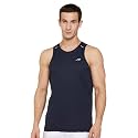 Amazon Brand - Symbol Men's Polyester Color Block Active Regular Fit Sports | Round Neck | Sleeveless T-Shirt