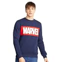 Amazon Brand - Symbol Men Cotton Blend Heavy Weight Round Neck Sweatshirt (Available in Marvel &amp; Disney Graphics) (Regular Fit)