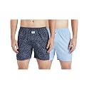 Amazon Brand - Symbol Men's Cotton Regular Printed Boxer Shorts