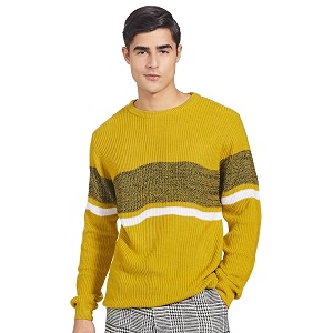 amazon brand - symbol men acrylic pullover sweater available in plus sizes