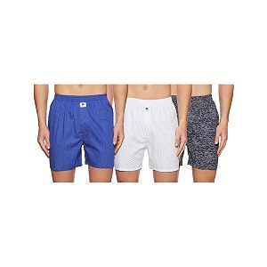 amazon brand - symbol men39s underpants all over print 100 cotton boxer shorts in regular fit pack of 3