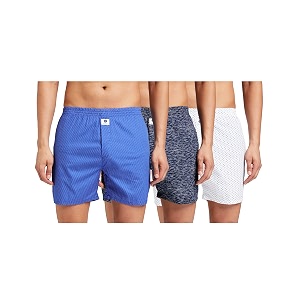 amazon brand - symbol men39s 100 cotton boxer shorts in regular fit pack of 3