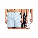Amazon Brand - Symbol Men's 100% Cotton Boxer Shorts in Regular Fit (Pack of 3)