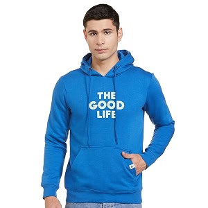 Amazon Brand - Symbol Men Hooded Sweatshirt