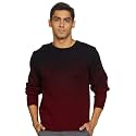 Amazon Brand - Symbol Men Acrylic LS Gradient Grunge Sweater Pullover (Available in Plus Sizes)