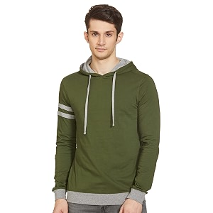 amazon brand - symbol men39s cotton hooded hoodie