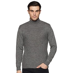 amazon brand - symbol men39s casual acrylic high neck sweater available in plus sizes