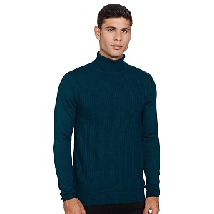 amazon brand - symbol men39s casual acrylic high neck sweater available in plus sizes