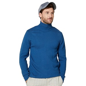 amazon brand - symbol men acrylic high neck sweater