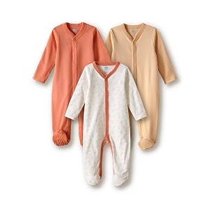 amazon brand - symbol unisex 100 cotton full sleeve baby sleepsuits available in pack of 3 amp 6