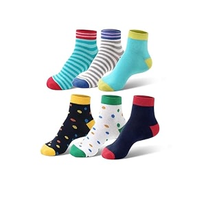 amazon brand - symbol unisex kids ankle length unisex socks