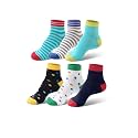 Amazon Brand - Symbol Unisex Kids Ankle Length Unisex socks