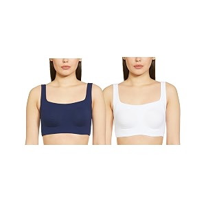 amazon brand - symbol women39s cotton stretch non padded wire free full coverage slip on bra