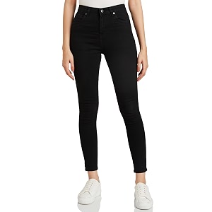 amazon brand - symbol women39s skinny fit jeans high rise  ankle length  stretchable fabric available in plus sizes