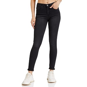 amazon brand - symbol women39s high rise ankle length stretchable skinny fit jeans