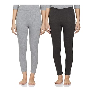 amazon brand - symbol women39s casual slim mid rise thermal bottom available in plus sizes