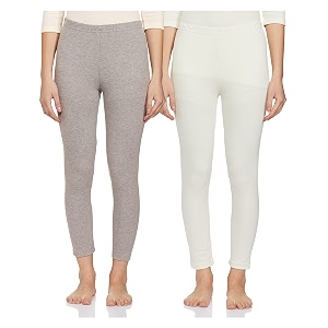 amazon brand - symbol women39s casual slim mid rise thermal bottom available in plus sizes