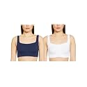 Amazon Brand - Symbol Women's Cotton Stretch Non Padded Wire Free Full Coverage Slip On Bra