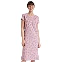 Amazon Brand - Symbol Women Cotton Calf Length Regular Fit Nighty | Night Dress (Available in Plus Sizes)