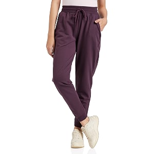 amazon brand - symbol women ankle lenght regular fit all-season jogger track pant available in plus sizes