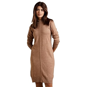 amazon brand - symbol women39s acrylic one piece knee-length sweater dress available in plus sizes