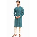Amazon Brand - Tavasya Men Rayon Geometric