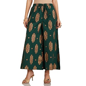 amazon brand - myx women39s relaxed fit mid rise palazzo available in plus sizes