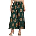 Amazon Brand - Myx Women's Relaxed Fit Mid Rise Palazzo (Available in Plus Sizes)