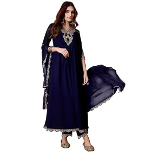 Amazon Brand - Tavasya Women Poly Georgette