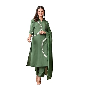 Amazon Brand - Tavasya Womens Cotton Printed