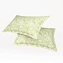 Amazon Brand – Umi 144 TC 100% Cotton Printed Pillow Case | Pack of 2 | Breathable and Skin Friendly| Oeko-Tex Certified | Bless Green